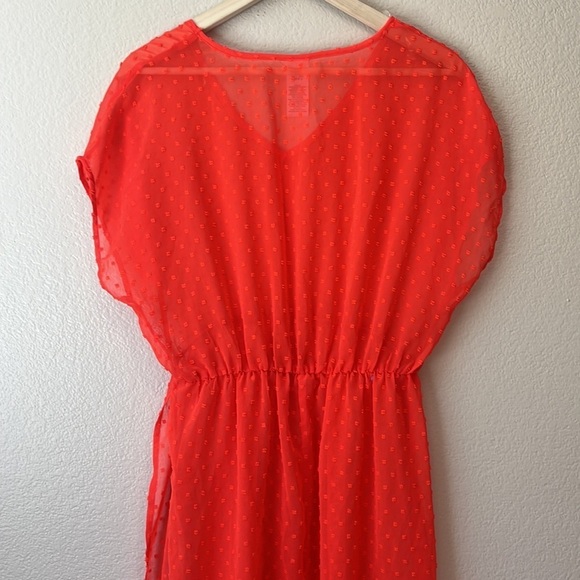 Time and Tru Swim Cover Up Orange Size Medium - Picture 8 of 8
